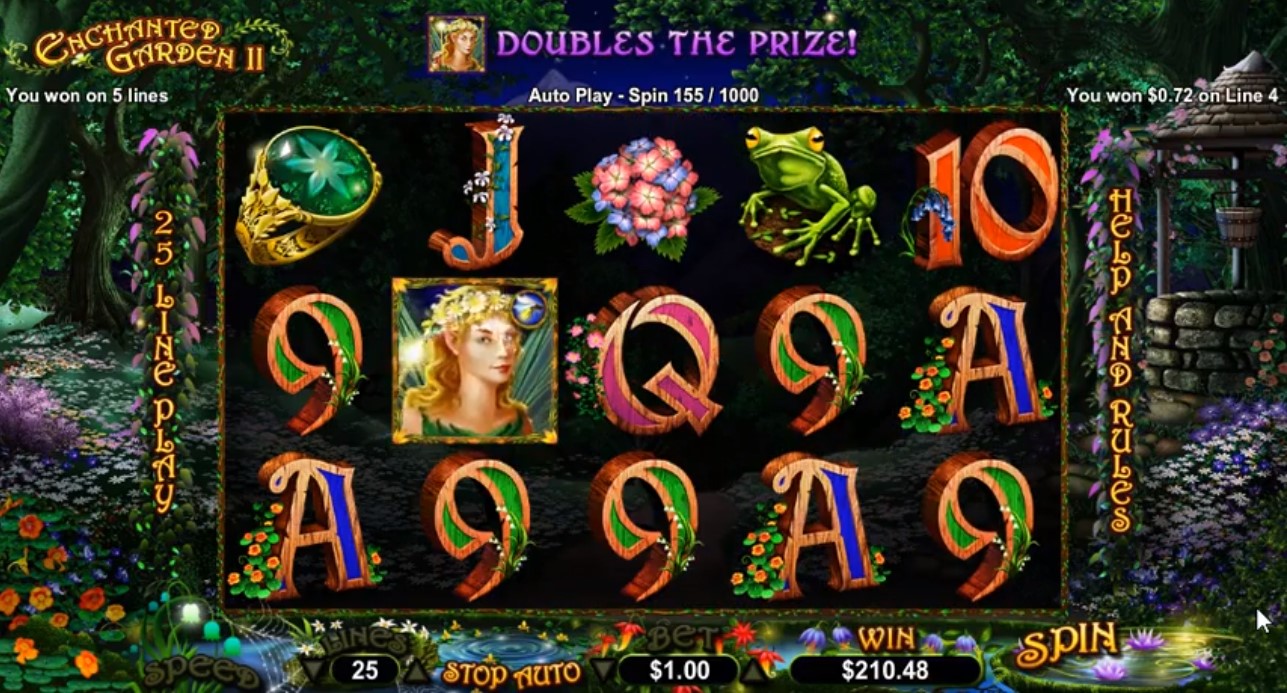 Gameplay from Enchanted Garden II.