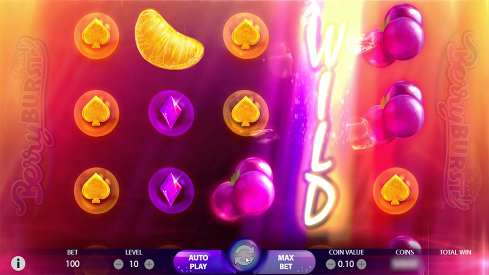 Berry Burst, a new slot from NetEnt