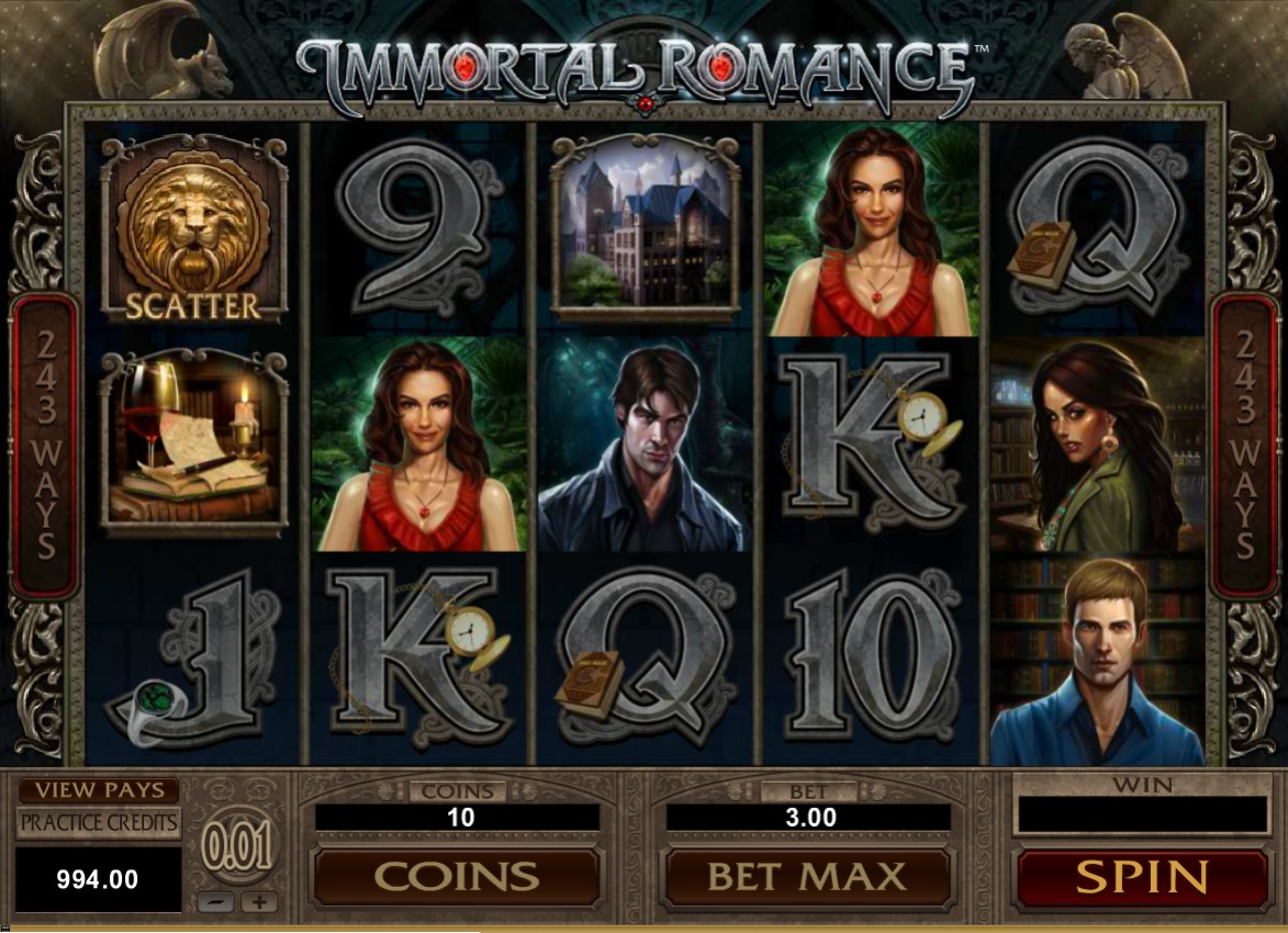 Immortal Romance gameplay footage.