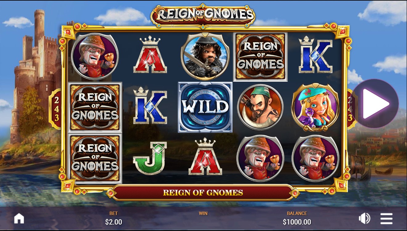 Gameplay from Reign of Gnomes.