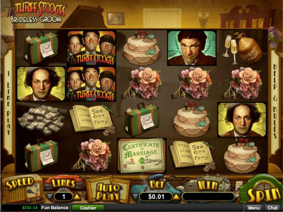 Slots Reviewed The Three Stooges Brideless Groom
